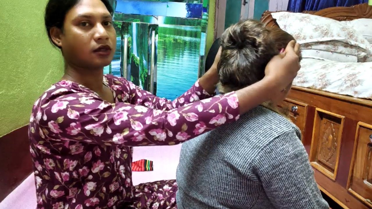 ASMR|| Elegant Bridal Hairstyle With Wedding Hair Pins - Finishing Touches, Spray doing Bro 🫶