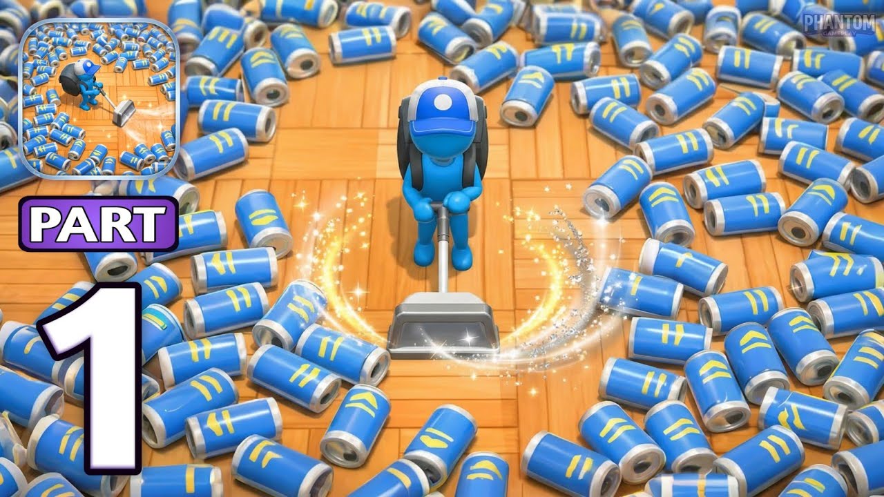 Clean All 3D - Gameplay Walkthrough Part 1 - Zombie Cleaning Adventure (iOS, Android)