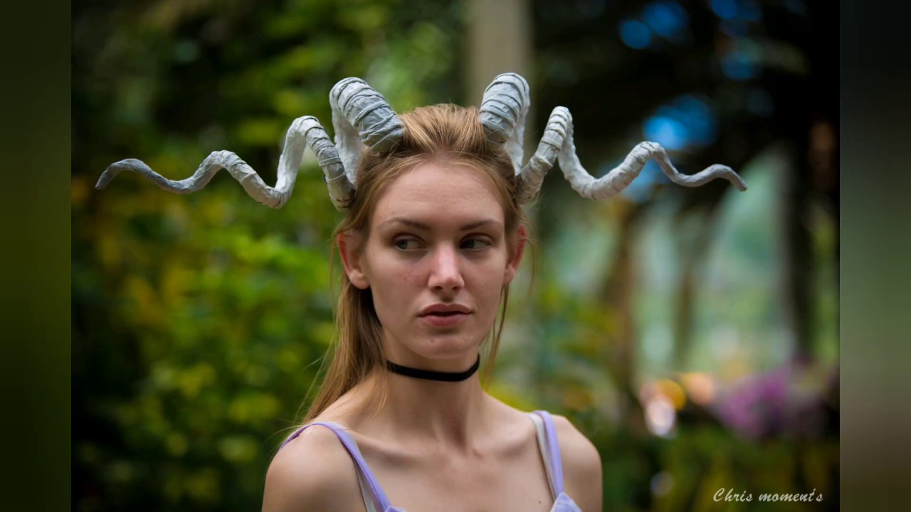 DIY fantasy horns tutorial