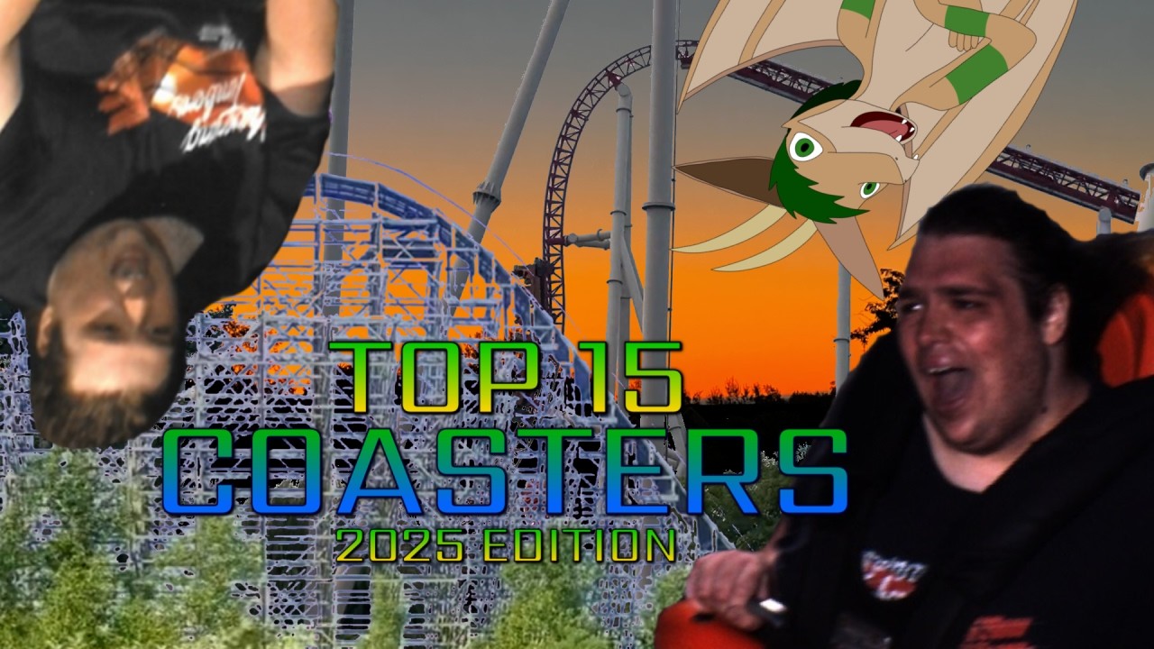 Top15 Coasters: 2025 Edition