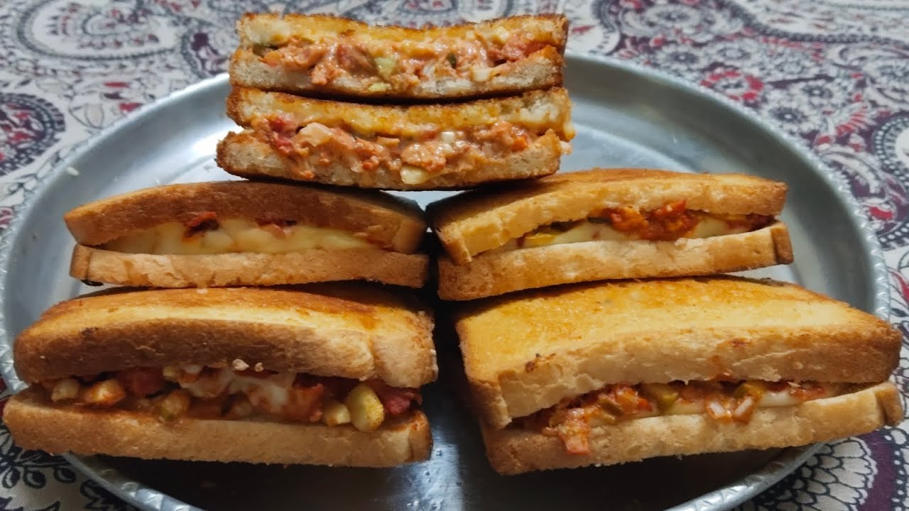 Chicken sandwich 🥪|| without griller making sandwiches|| 🥪 chicken cheese sandwiche