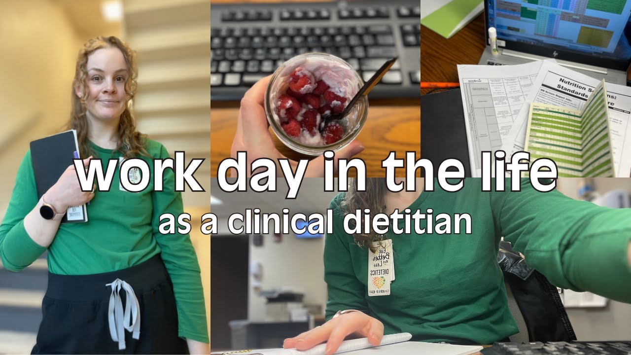 Day in the Life of a Clinical Dietitian *HOSPITAL EDITION* 🏥👩‍⚕️🍎