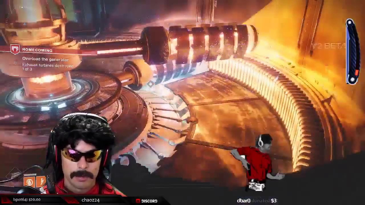 The Best of The Best - Dr Disrespect | Destiny 2 Beta | Duos with Ninja & RealKraftyy