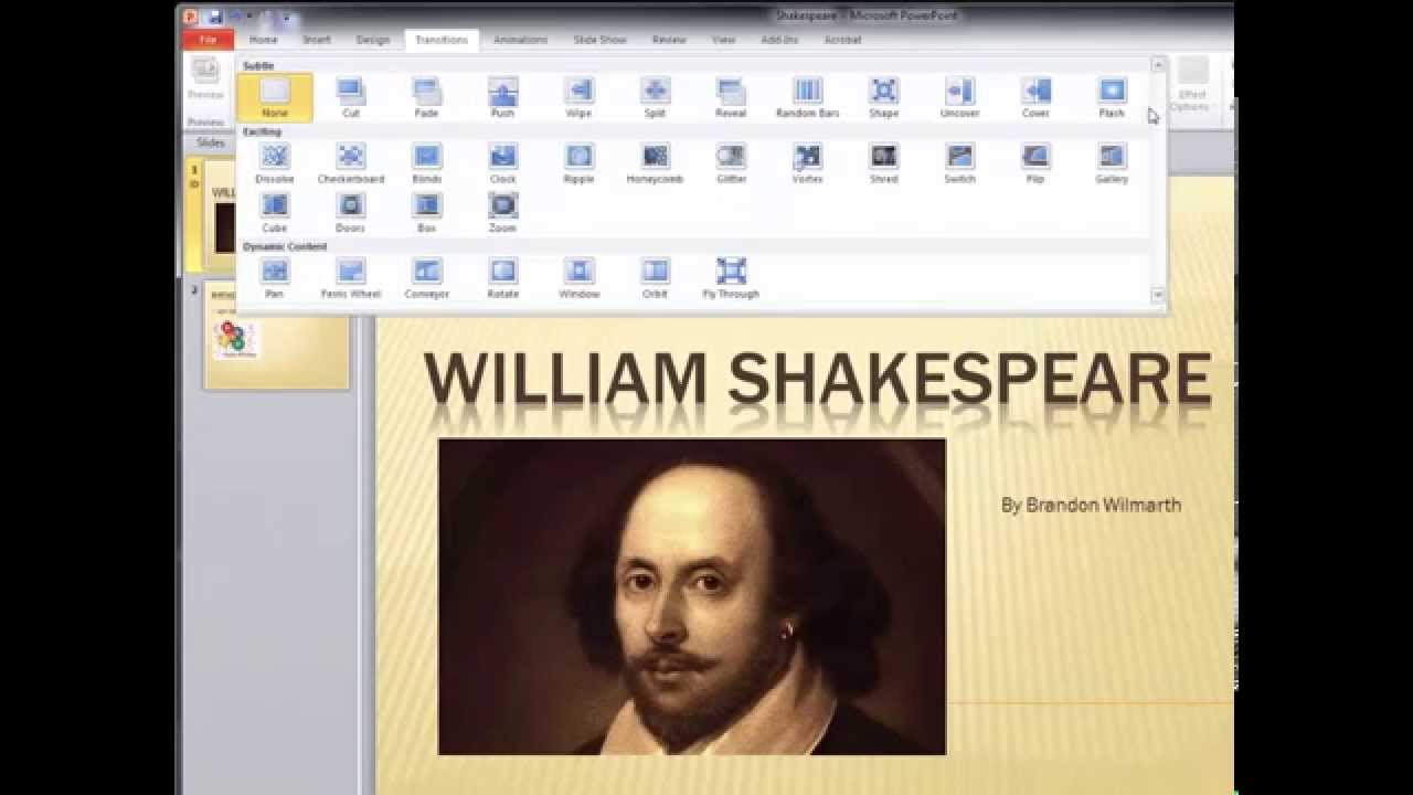 PowerPoint (2010) Basics for Beginners