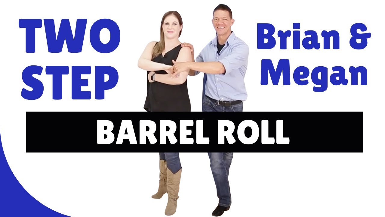 TWO STEP BARREL ROLL - The 2 Step Barrel Roll - intermediate two step moves