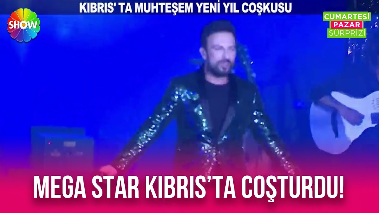 Kıbrıs'ta Mega Star Tarkan rüzgarı!