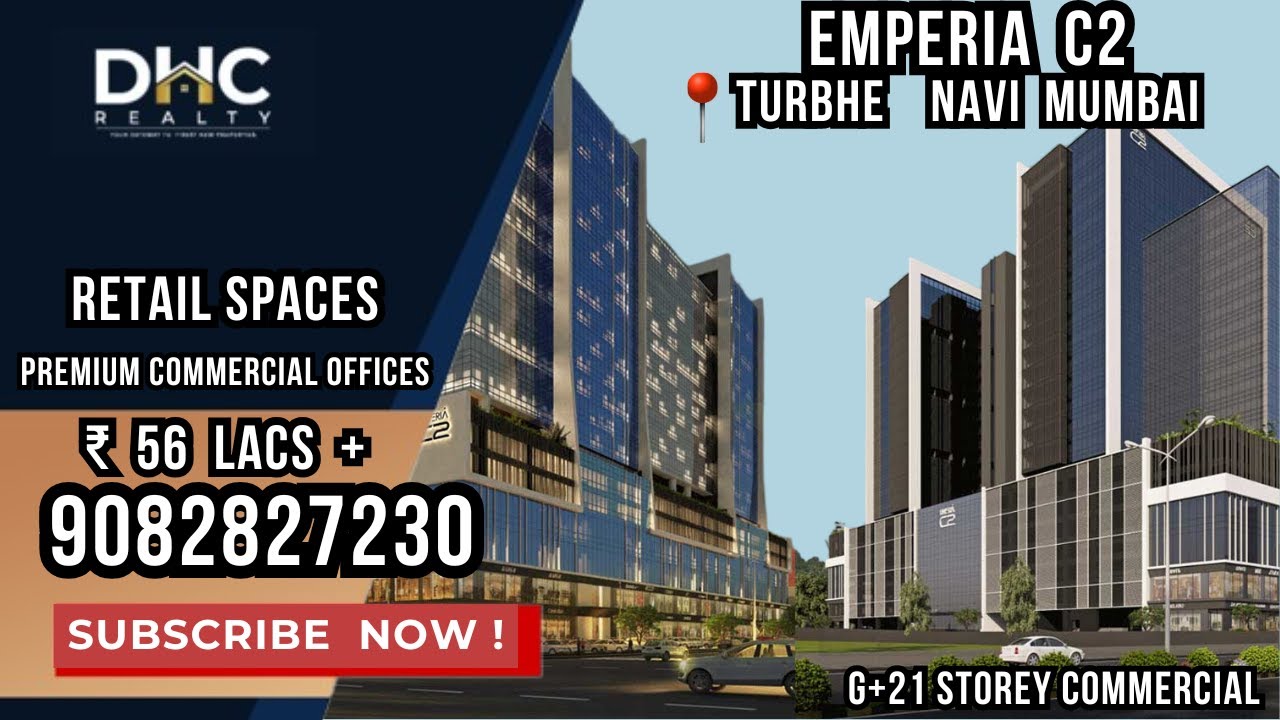 Buy office space at Emperia C2 Turbhe, Navi Mumbai | Commercial Office Spaces | #turbhe #commercial