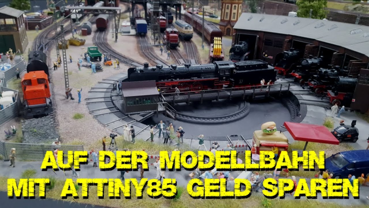 ATTiny85 Beispielprogramme für die Modellbahn