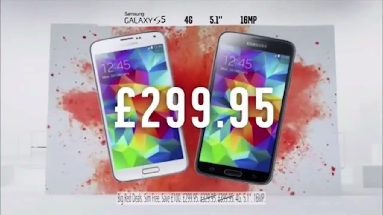 Argos - Big Red Deals Advert 2015￼
