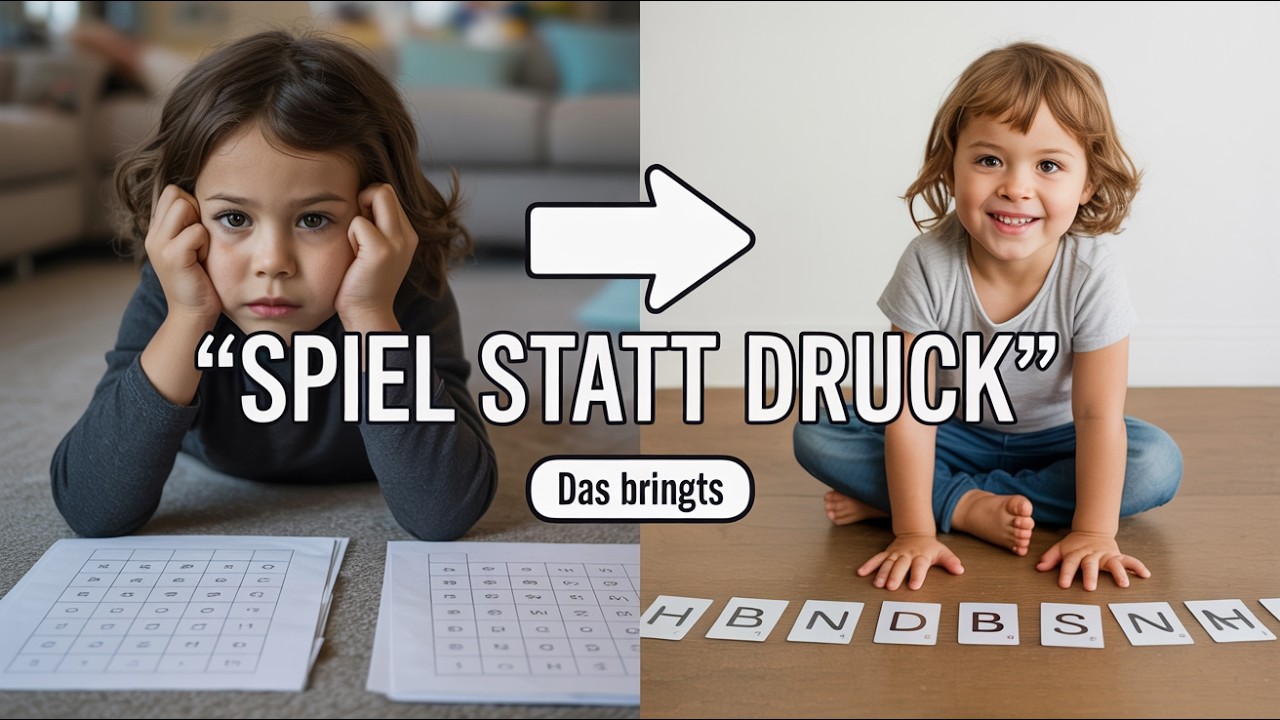 Spiel statt Druck: So lernt dein Kind richtig (ohne es zu merken)