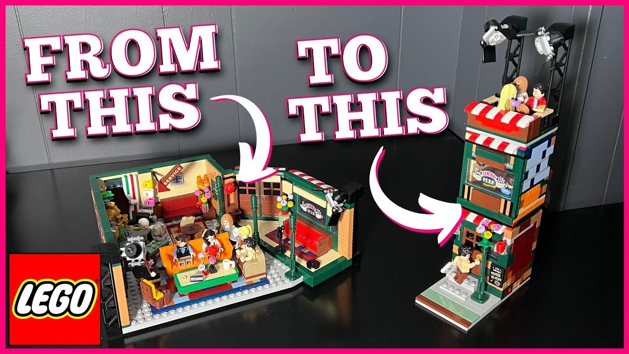 I Turned CENTRAL PERK Into a CUSTOM Mini Modular Building // LEGO City Update