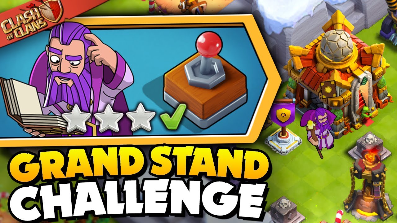 Easily 3 Star Grand Stand Challenge (Clash of Clans)