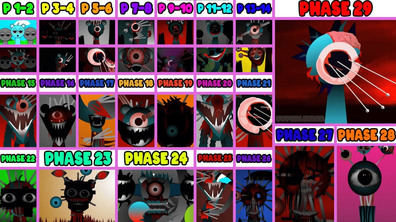 Incredibox SprunkiMix All Phases: Phase 1-29 - NEW UPDATE | NEW MOD!