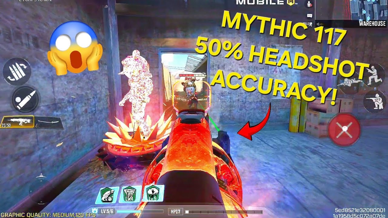 Big Head Blizzard / Mythic 117 Full Gameplay... 50% Headshot Accuracy! 😮&zwj;💨