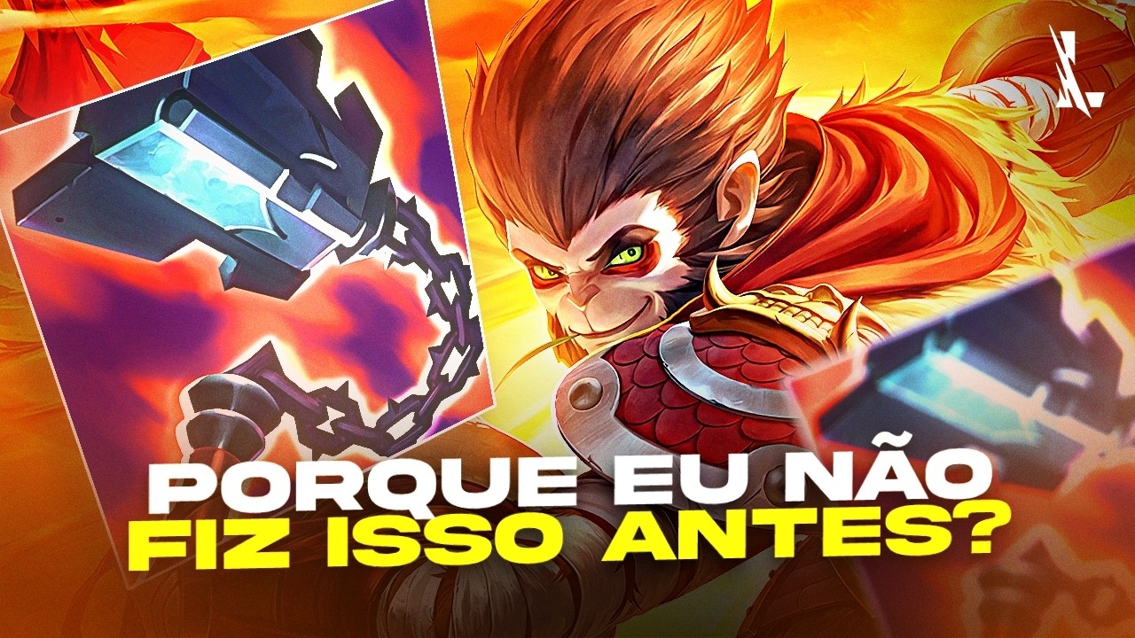 O ITEM QUE DEIXA O WUKONG MAIS FORTE DO QUE NUNCA! | LoL Wild Rift