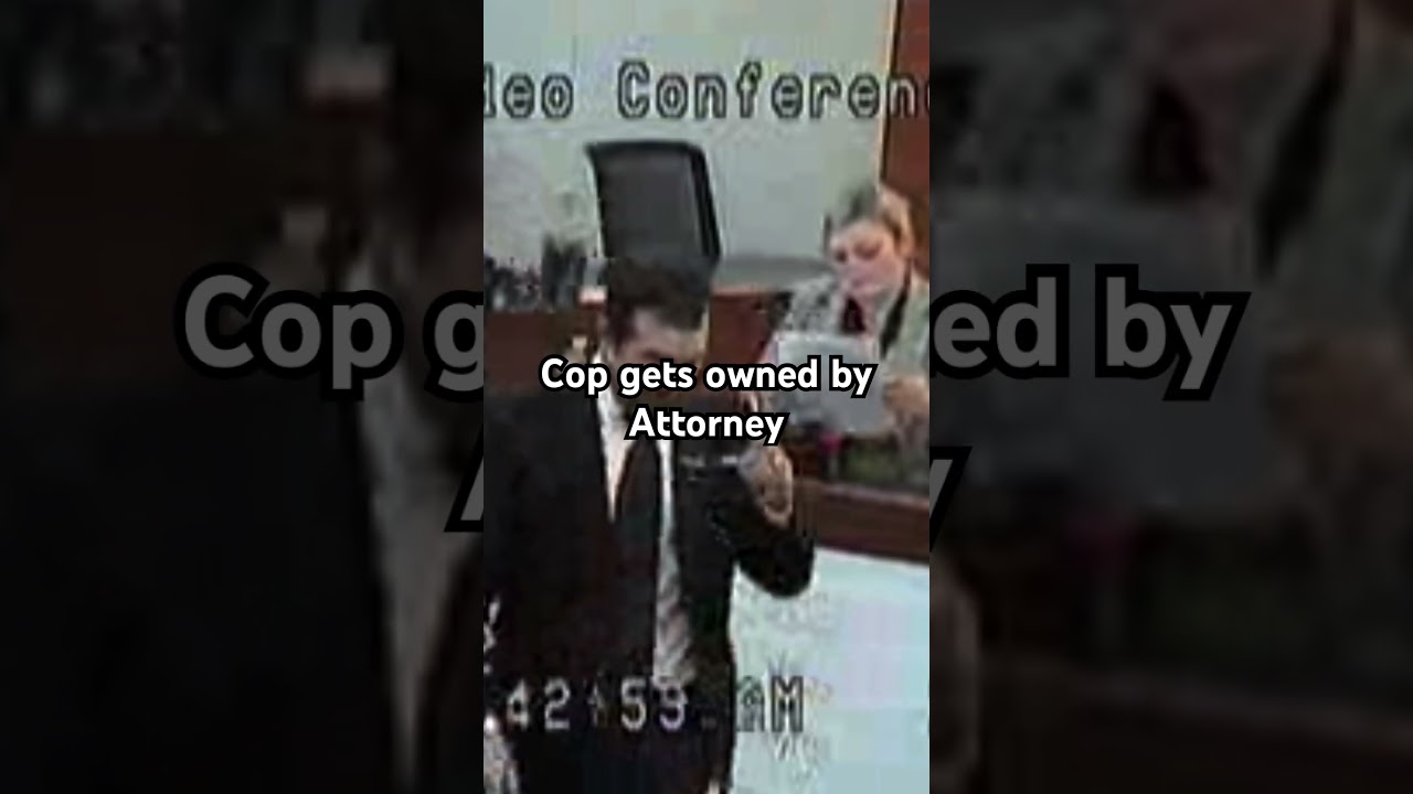 Cop gets OWNED by Lawyer #attorney #lawyer #investigation