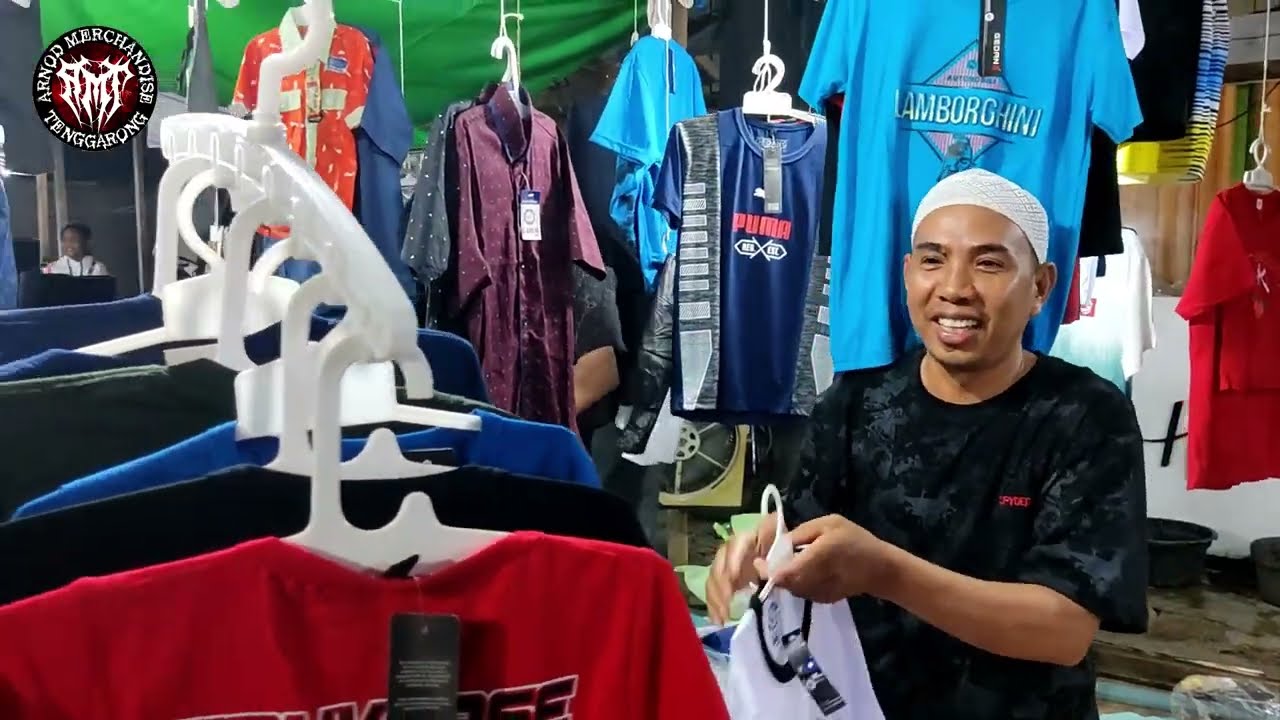 suasana pasar tangga arung tenggarong membludak H-2 menjelang lebaran 2022