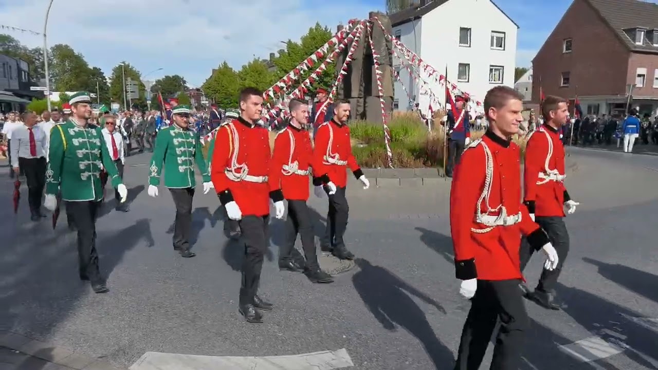 Schützenfest Rheindahlen 21.8.2022 sternenmarsch