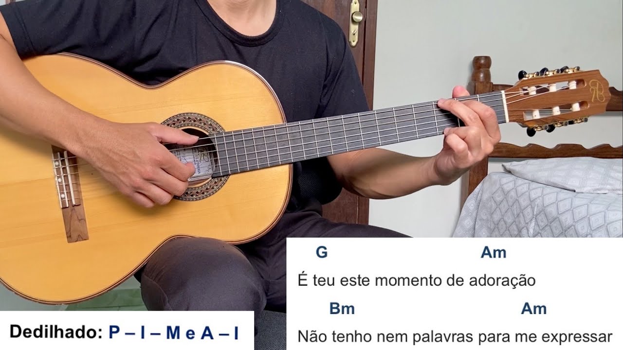 EM TUA PRESENÇA (adoração) | como tocar no violão [letra e cifra]