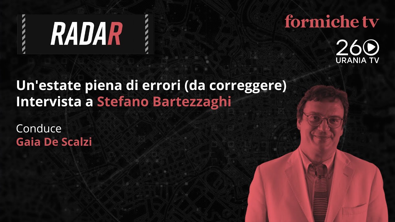 Radar | Un'estate piena di errori (da correggere). Intervista a Stefano Bartezzaghi