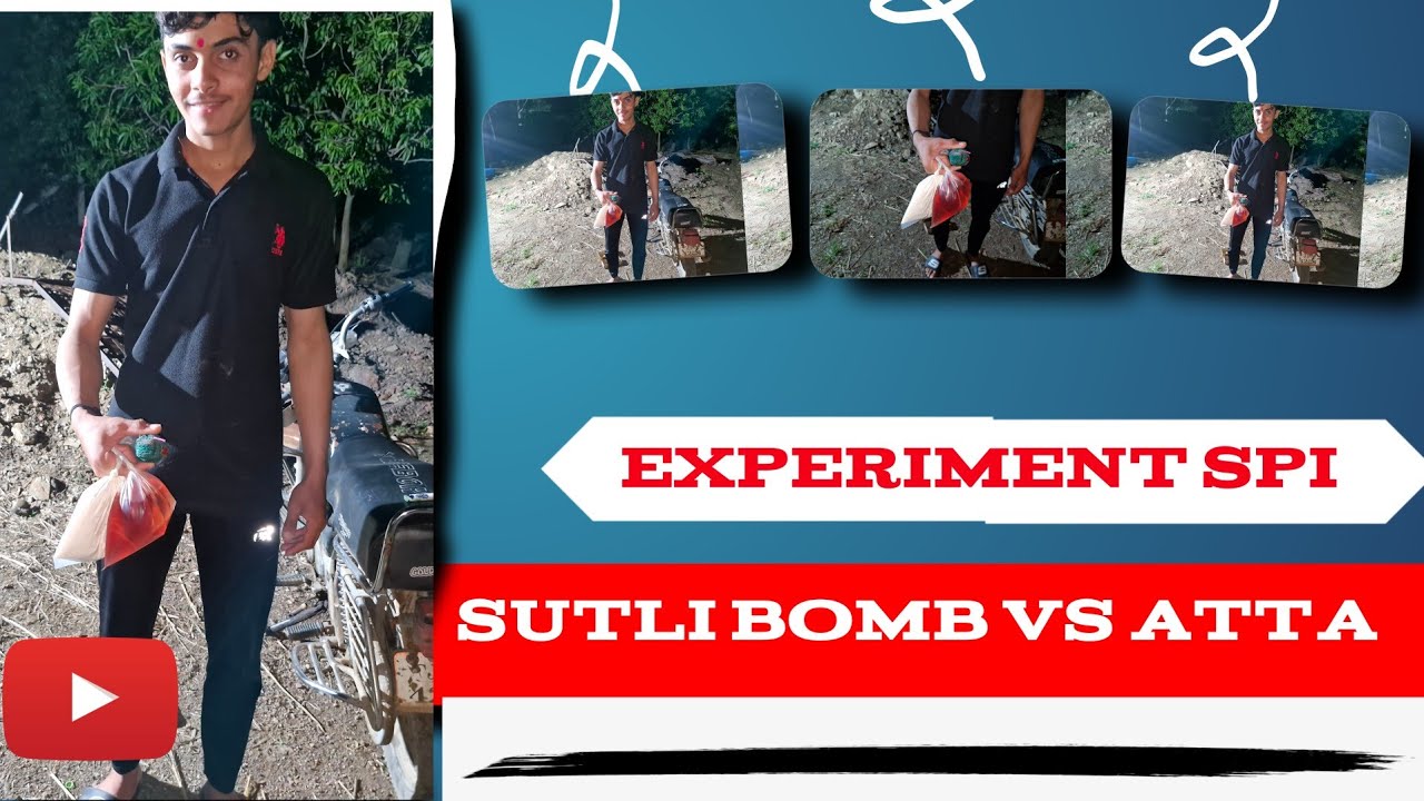 Sutli bomb vs atta 💥💣#blast #bomb #boombaptypebeat 