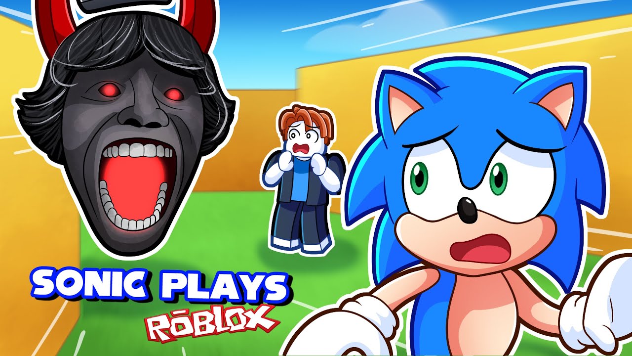 🦔 DON'T GET CRUSHED BY 67! [CREEPY OBBY] | Sonic Plays Roblox Don't Get Crushed by 67