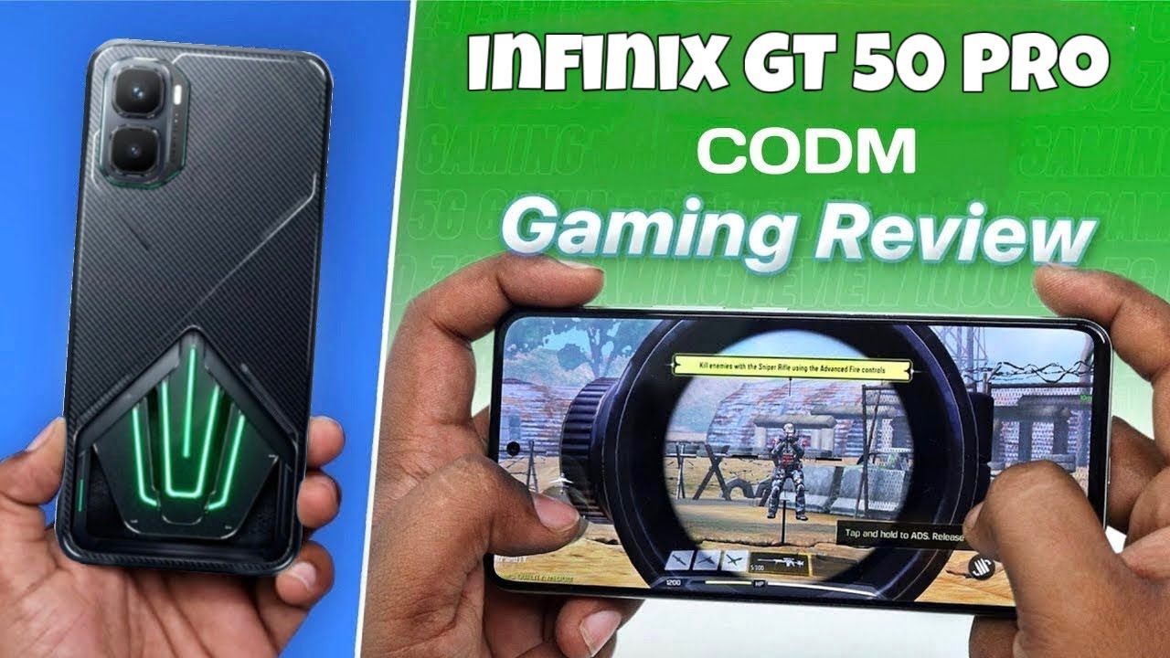 Infinix GT 50 Pro Codm Test | Infinix GT 50 Pro Gaming Test | Infinix GT 50 Pro Call Of Duty Mobile 