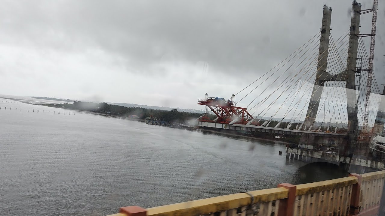 New Zuari bridge Goa 19th June 2022