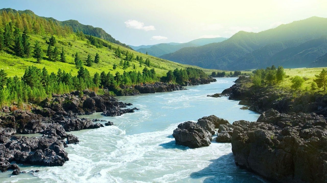 Mozart - K. 447 - Horn Concerto No. 3 (1783) with pictures of beautiful landscapes