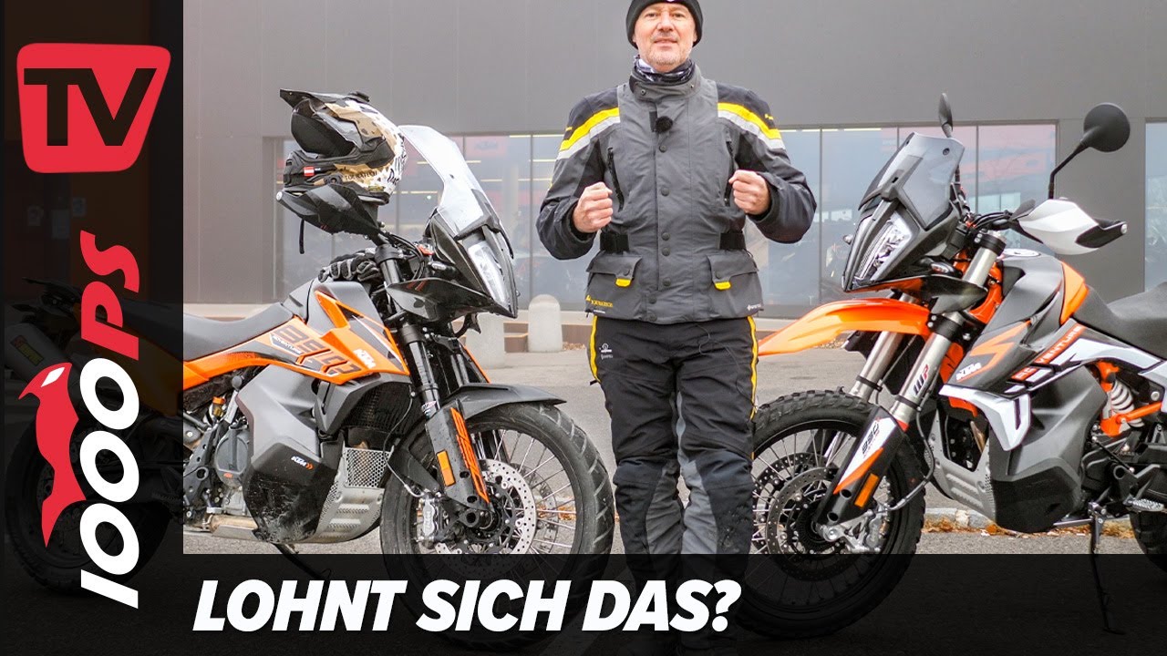 KTM WELTPREMIERE Vergleichs-Test: 2021 KTM 890 Adventure vs. Adventure R
