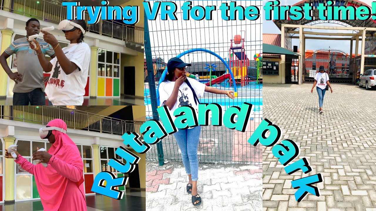 Trying virtual reality(VR) for the first time🫢|Rutaland park Port Harcourt |Port harcourt YouTuber