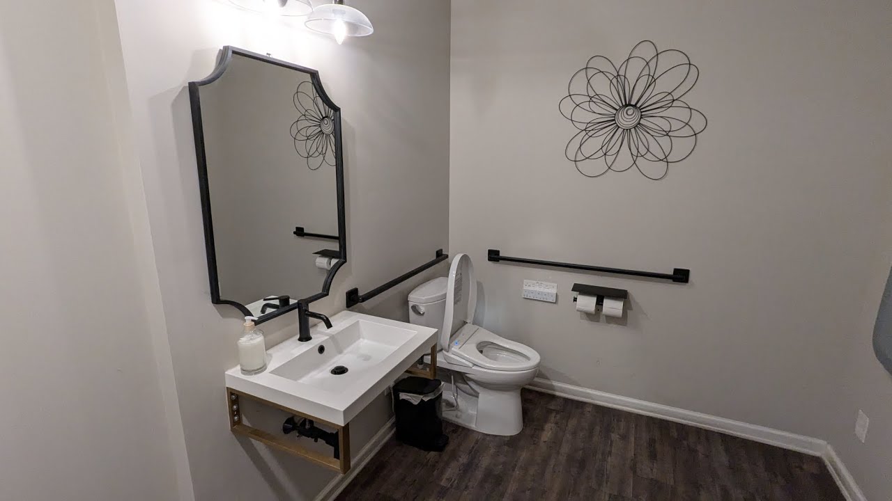 Ferguson Home Unisex Restroom | Unusual video.