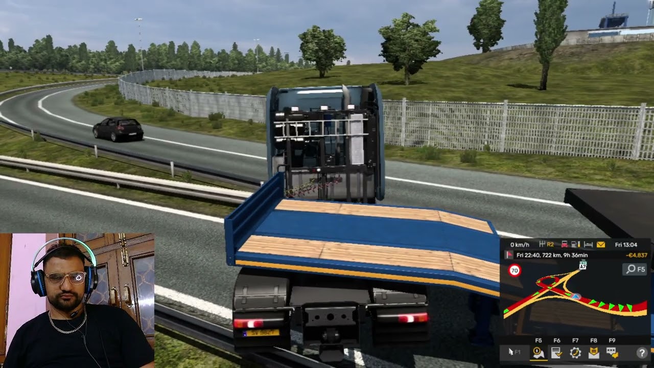 Swansea to Pospes 🚚 | Carwell Carrier Mission | ETS2 Career Mode
