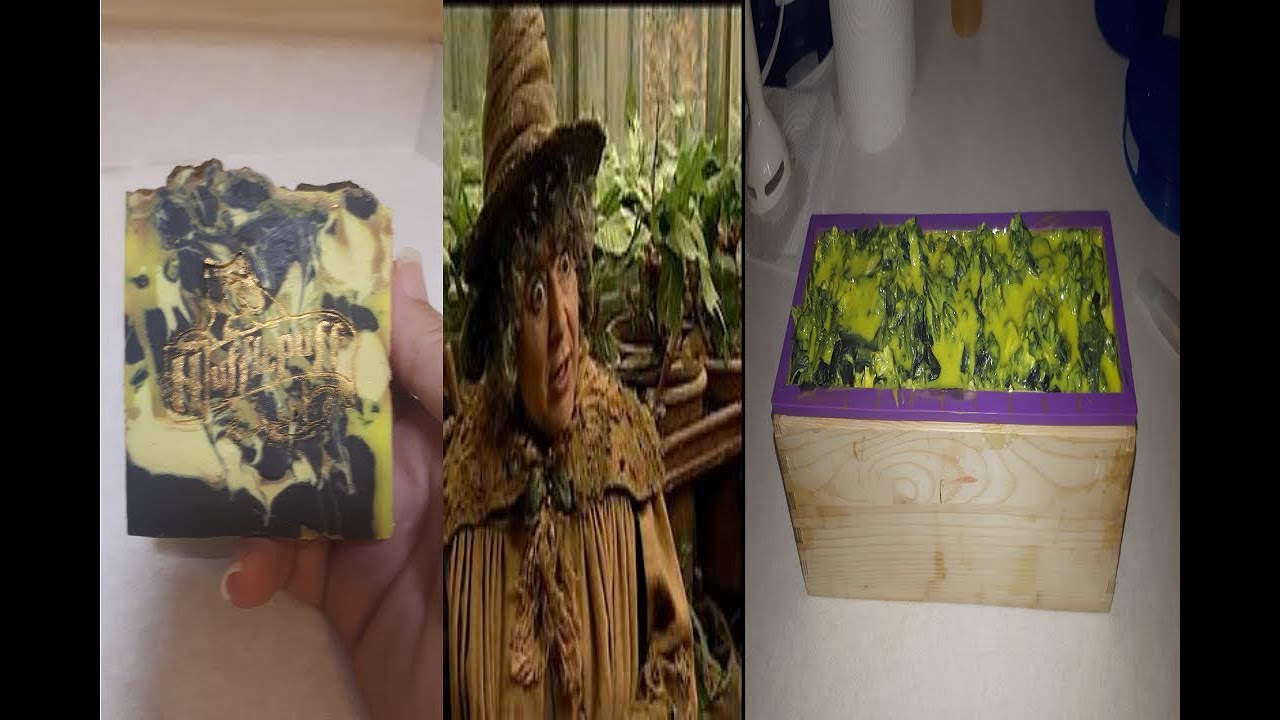 Harry Potter Hufflepuff inspired soap.