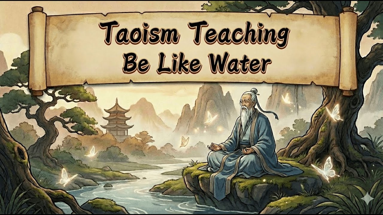 Taoism Teaching: Be Like Water | Adapt Without Losing Your Essence
