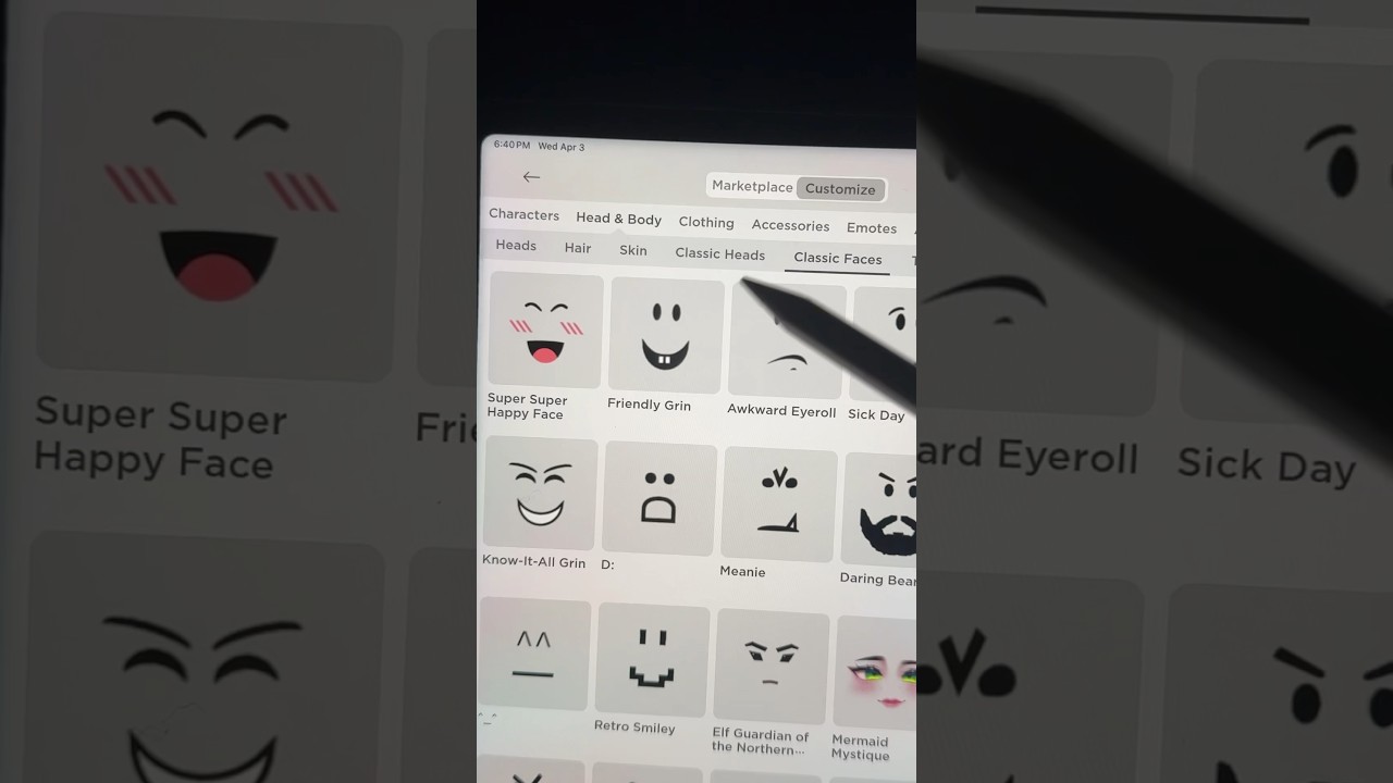 Avatar challenge 🤩 #roblox #robloxshorts