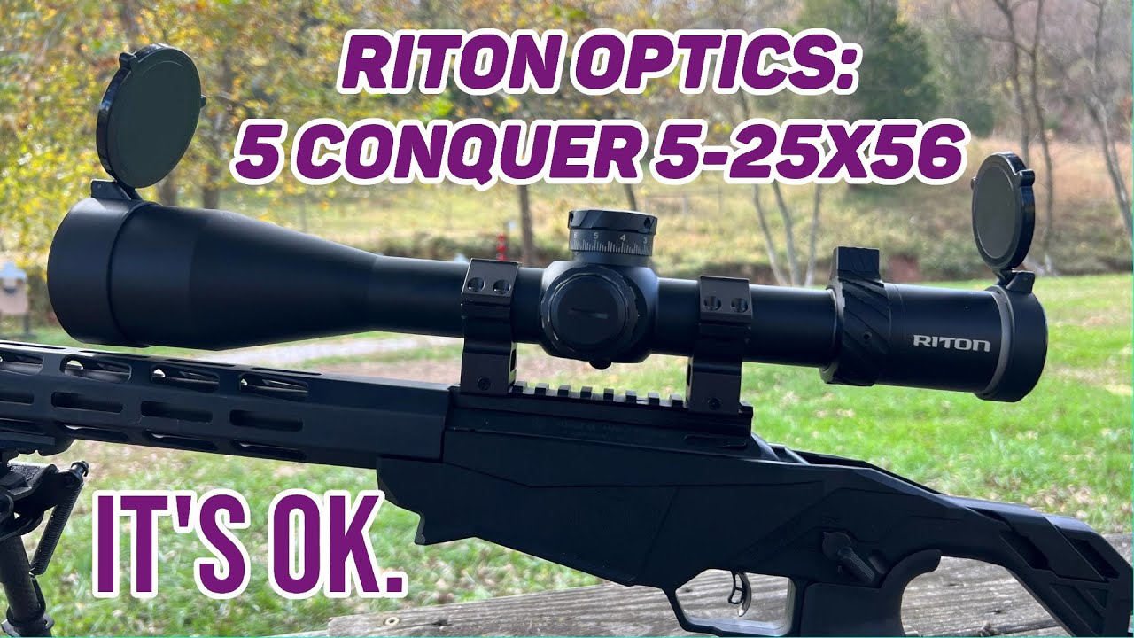 Riton Conquer 5-25x56, всё в порядке.