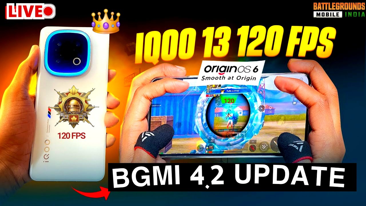 IQOO 13 IN 2026🔥IQOO 13 BGMI TEST 120 FPS OrigionOS 6 AFTER  1 YEAR | GAMING STILL BEAST #bgmi