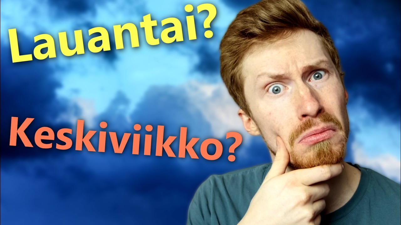 Mistä päivien nimet tulevat?