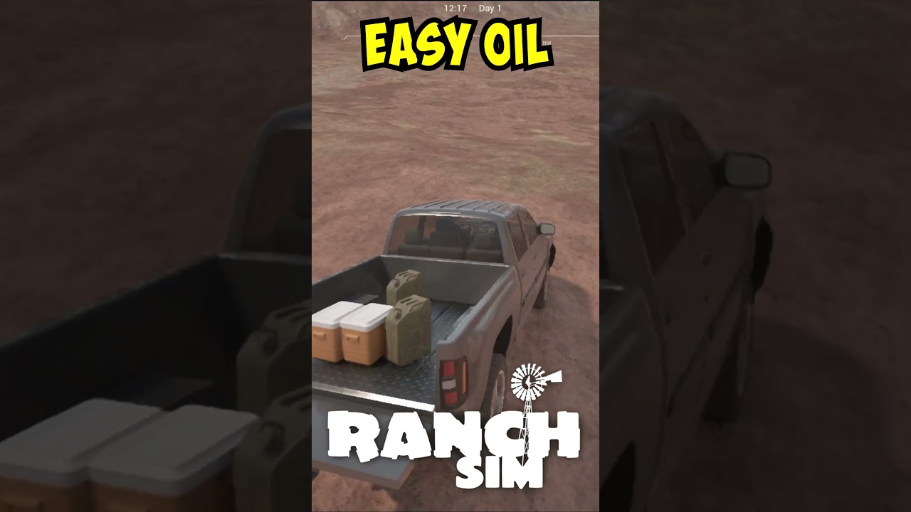 RANCH SIM - HOW TO FIND OIL EASY #ranchsim #ranchsimulatorlatestupdate