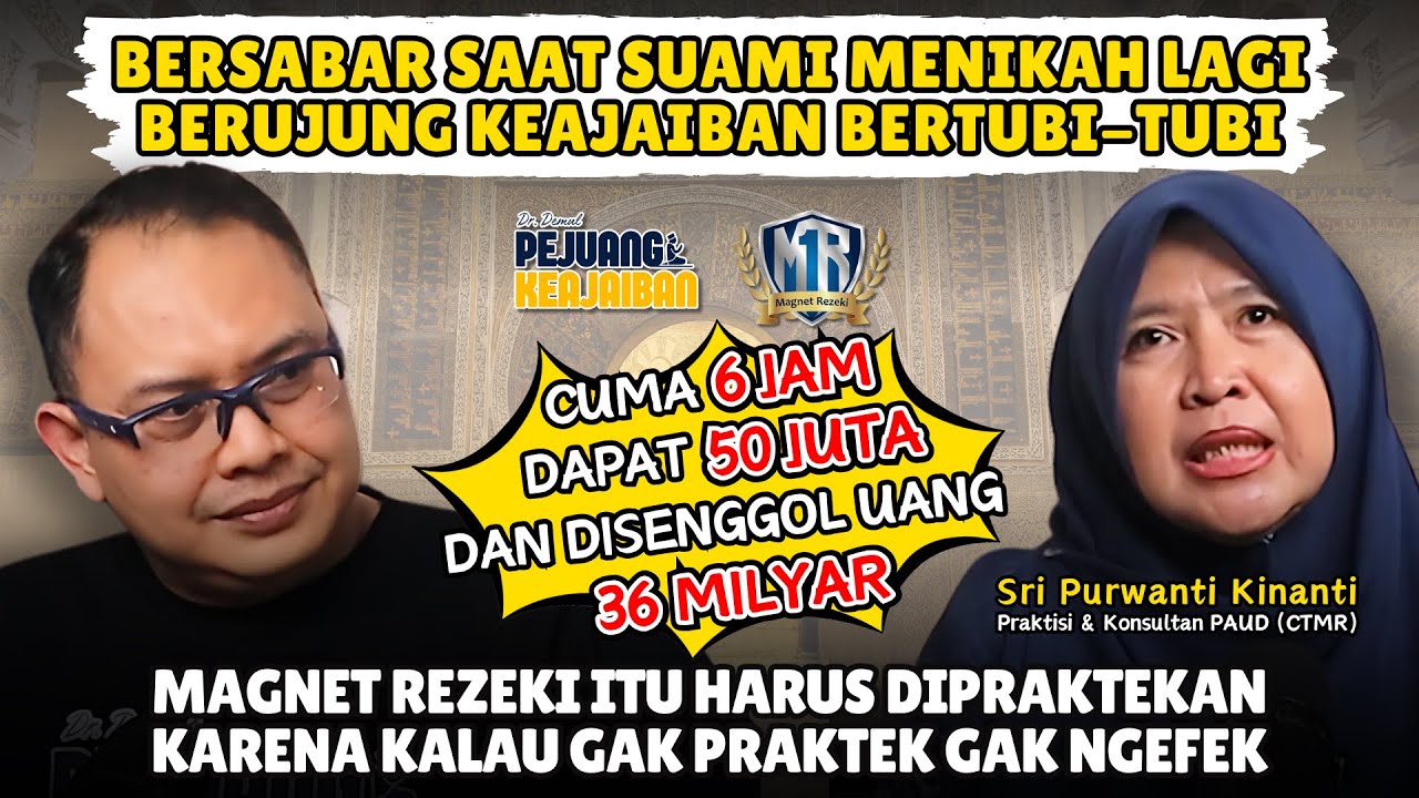 DAPAT 50 JUTA DALAM 6 JAM DAN DISENGGOL UANG 36 MILYAR SUNGGUH AJAIB SETELAH AMALKAN MAGNET REZEKI‼️