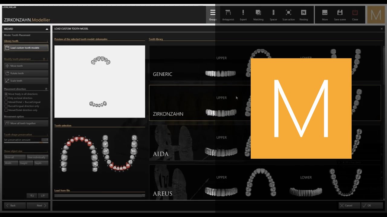 Heroes Collection ﻿virtual tooth library | Zirkonzahn.Software