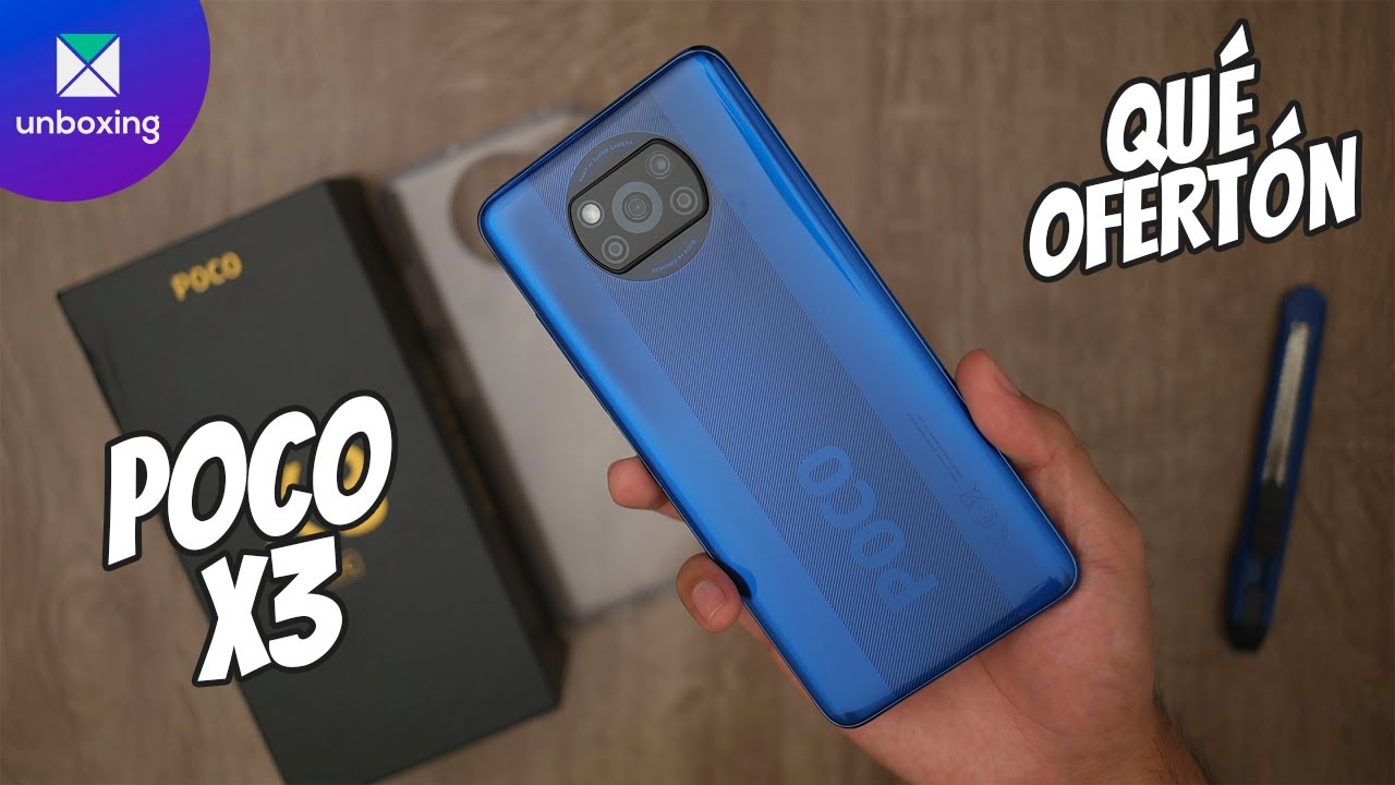 Xiaomi Poco X3 | Unboxing en español