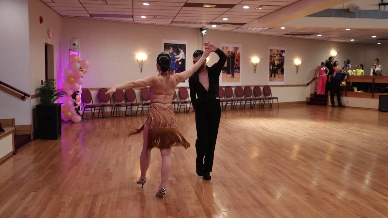Paso Doble, Bronze level. Boston Open dancesport competition.