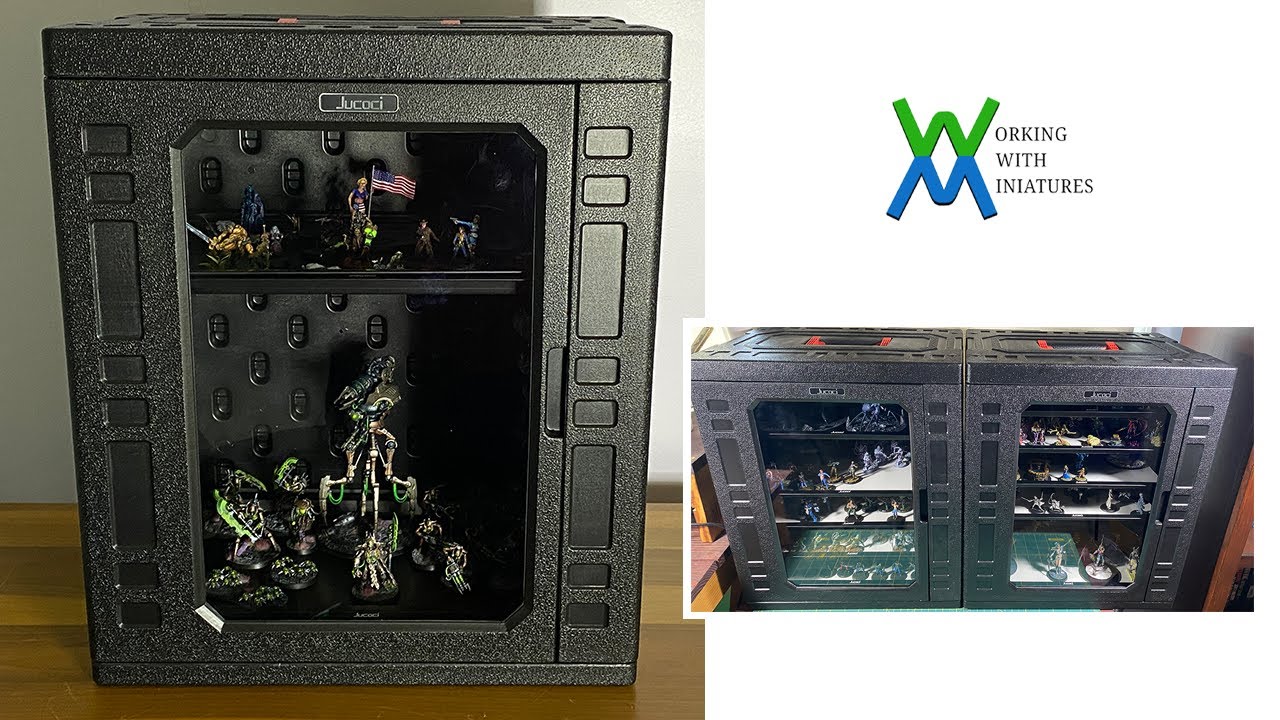Unboxing and Review - Jucoci Large Miniature Storage Case #miniaturepainting #paintingminiatures