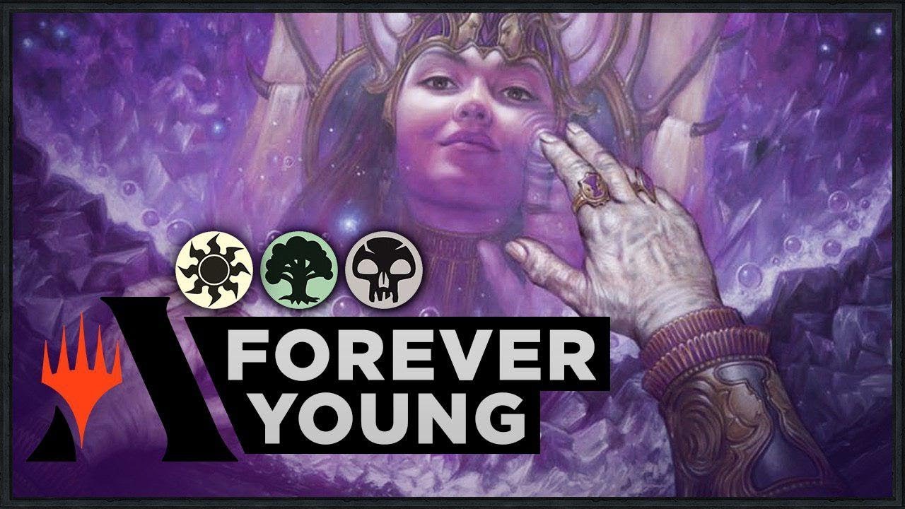 Вечно молодой Убийство за один ход | Стандартная колода «Престол Элдраина» (MTG Arena)