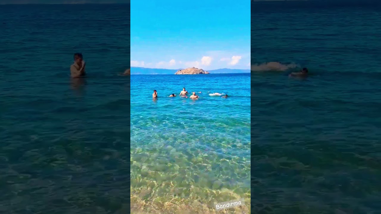 YABANCI &Uuml;LKE DEĞİL BANDIRMA'MIZ #plaj #mavi #deniz #shorts