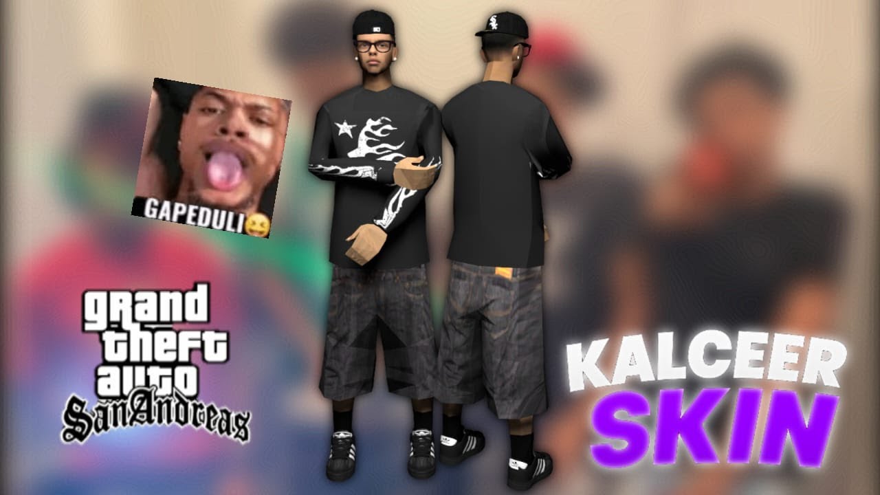 SHARE!!! skin kalcer with long sleeve shirt GTA - SAMP 