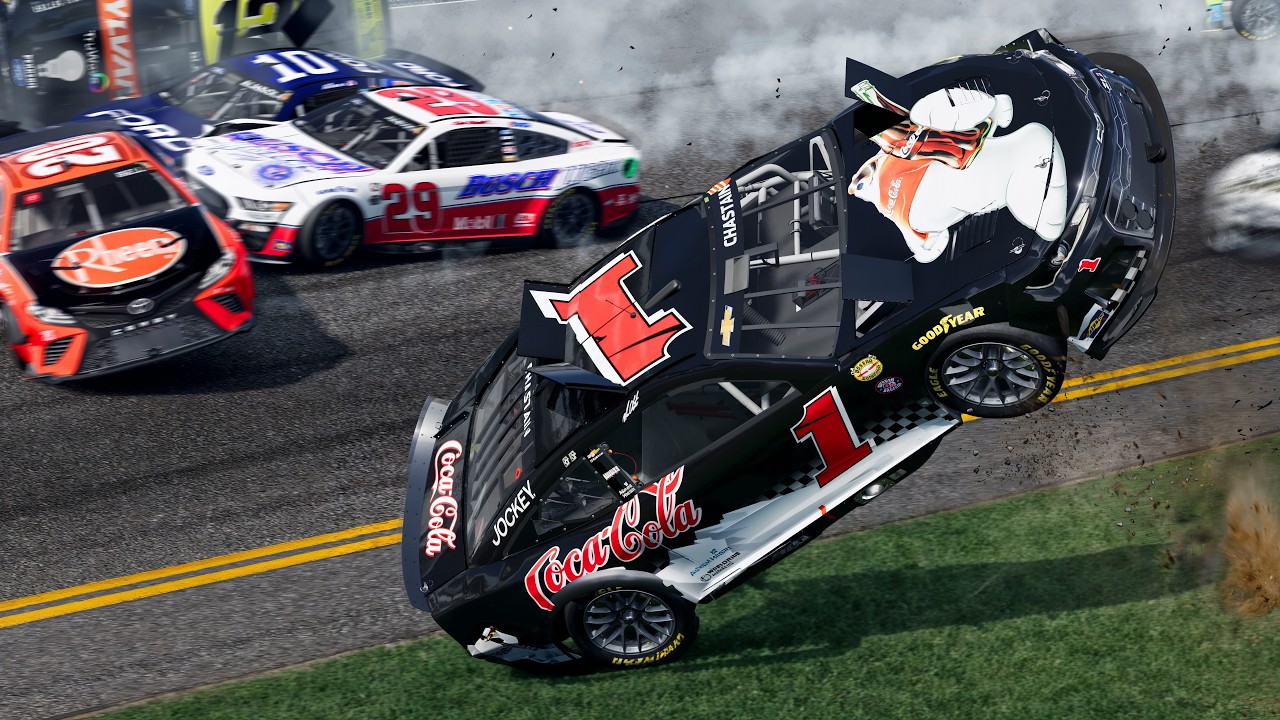 NASCAR Rollover Crashes #12 | BeamNG Drive