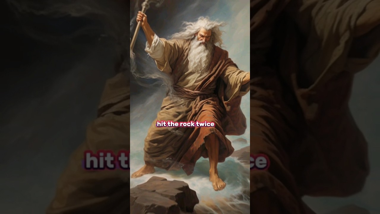 Why didn't God allow Moses to enter the promises land?